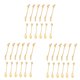 thumbnail image 1 of 36 Paquetes de Tenedor Y Cuchara de Acero Inoxidable, Helado, Té, Café, Cuchara, Vajilla, Vajilla de Cocina, 1 of 8