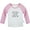 Long Pink Raglan T-shirt, variant on Little Peanut Funny T shirt For Baby, Newborn Babies T-shirts, Infant Tops, 0-24M Kids Graphic Tees Clothing (Short Black Raglan T-shirt, 6-12 Months)