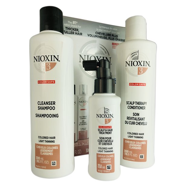 Nioxin Nioxin Systtem 3 3 Piece Kit For Fine Normal To Thin Looking