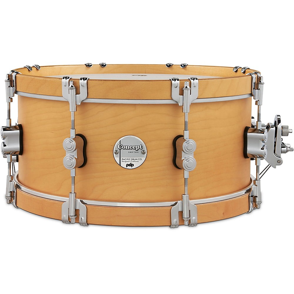 PDP by DW Concept Classic Snare Drum with Wood Hoops 14 x 6.5 in