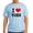 Light Blue, variant on CafePress - I Heart (Love) Toes White T Shirt - Men's Classic Cotton T-Shirts