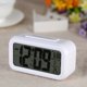 thumbnail image 4 of LED Reloj despertador digital Repetición Snooze Sensor activado por luz Luz de fondo Hora Fecha Temp Abanopi Blanco, 4 of 7