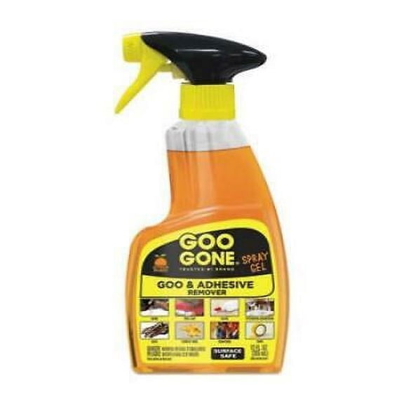 2Pc Goo Gone Spray Gel Cleaner, Citrus Scent, 12 oz Spray Bottle (2096EA)D6