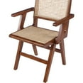 thumbnail image 5 of Meridian Furniture Preston Walnut Dining Arm Chair (Set of 2), 5 of 8