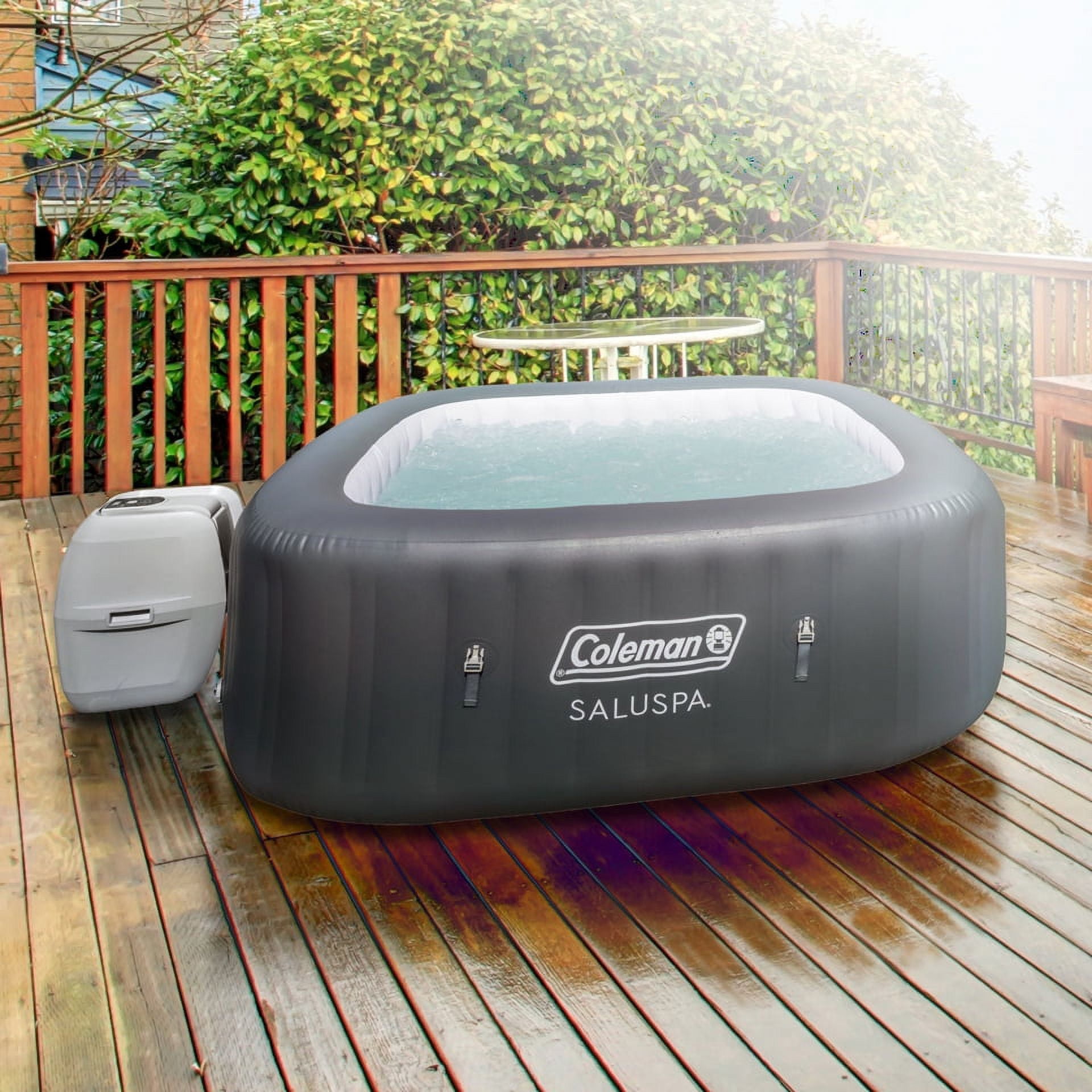 Bestway Coleman Hawaii Hot Tub + 4 Bestway SaluSpa Non Slip Spa Seat
