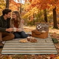 thumbnail image 5 of Yatlte Picnic Blankets Outdoor Extra, Portable Waterproof Picnic Blanket, Machine Washable 3-Layer Foldable Park Mat with Sandproof Backing for Grass, Hiking, Travel, Concerts, Indoor, 5 of 6