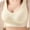 Beige, variant on Fatuov Womens Wireless Bra Full Coverage Thin Push Up Bra for Sport Breathable Fabric Lounge Bra 38A