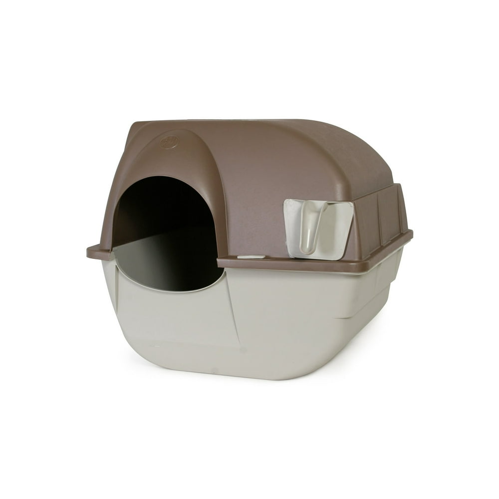 Branded Omega Paw Roll 'n Clean Self Cleaning Litter Box (Regular) Pack
