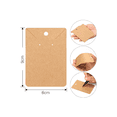 thumbnail image 2 of 100 Pcs Tarjetas Para Exhibir Collares Y 100pcs Bolsa Opp, 2 of 4