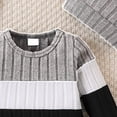 thumbnail image 7 of larppty Newborn Baby Boy Clothes Fall Winter Cute Infant Outfits Long Sleeve Romper Hat Bodysuit Jumpsuits, 7 of 7