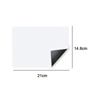 Dry Erase & Magnetic Sheet, Perfect Kitchen Organizer Magnetic Whiteboard for Fridge