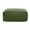 Green, variant on Corduroy Ottoman, Square Pouf Footstool, Plush Upholstered Floor Cushion for Living Room Bedroom, Modern Accent Seat (Green)