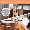 thumbnail image 4 of Ecr4Kids ELR-17518-NT Chefs Helper Kitchen Tower, Natural, 4 of 6