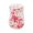 Red, variant on Double Wall Clear Glass Coffee Mugs with Dried Flower, Insulated Glass Cups with Handle for Hot & Cold Beverages, Coffee & Tea