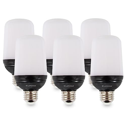 Luminus Ampoule à LED E26 de 2,5 Watts, 2 Modes et Effet Induit par la Gravité (6 Paquets)