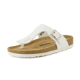 thumbnail image 2 of Cushionaire Leah Thong Sandals for Women - Cork Footbed Flip Flops for Women with Memory Foam and Adjustable Buckle Strap, 2 of 10
