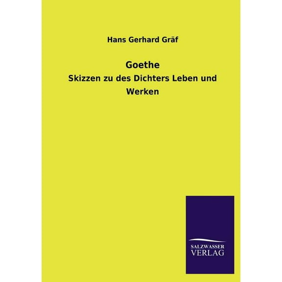 Goethe (Paperback)