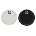 thumbnail image 1 of Protector de impacto de Almohadilla de tambor de 2 Piezas Sunnimix blanco negro, 1 of 7
