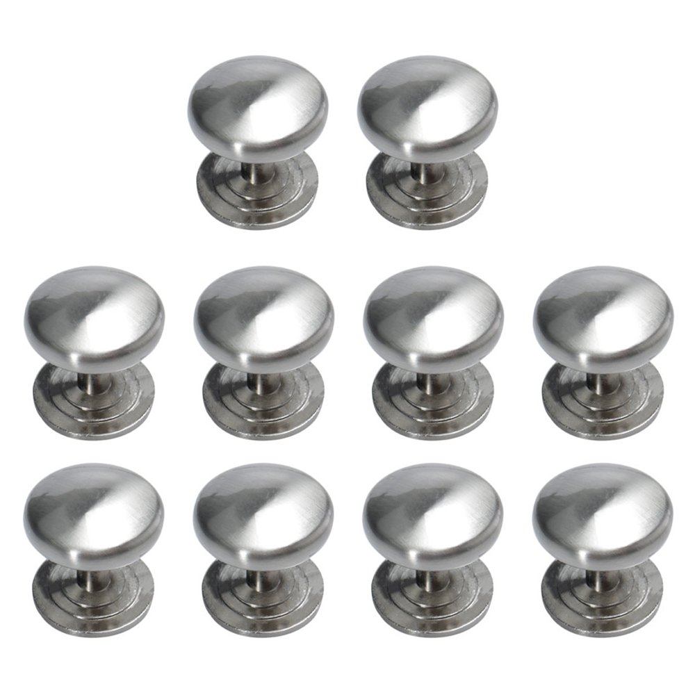 Zinc Alloy Knobs 26mm Round Wardrobe Dresser Knobs Pull Handle for Home ...