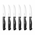 thumbnail image 3 of Farberware 15-piece Black Forged Triple Riveted Stainless Steel Knife Set, 3 of 8