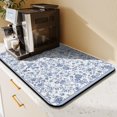 thumbnail image 2 of Washable Rubber Farmhouse Vintage Dish Drying Mats for Kitchen Counter Home Large Coffee Bar Pad Accessories and Decor for Utensils Stemware 23.5''x15.5'', 2 of 7