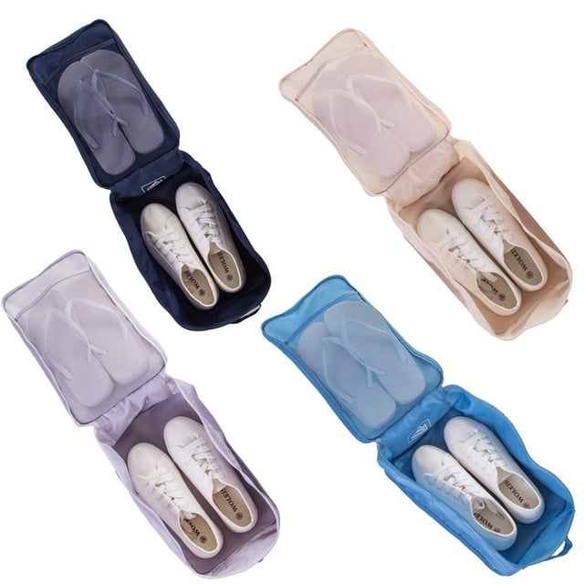 Bolsas de viaje para zapatos JJ POWER de nailon impermeables (multicolor)