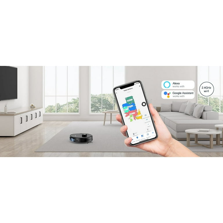 Tesvor Robot Vacuum Cleaner, S6 Robotic Vacuum with Lidar