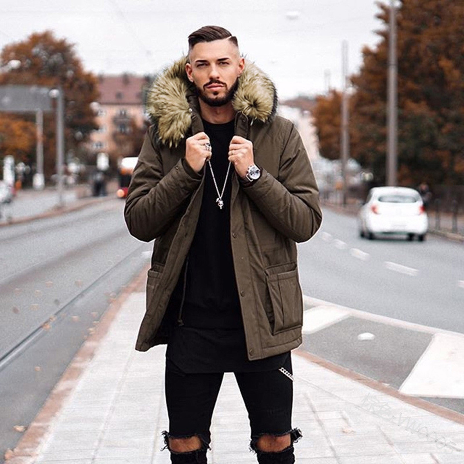 Mens winter jacket trends Clearance