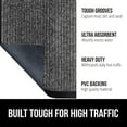thumbnail image 3 of GORILLA GRIP Door Mat, Waterproof, Traffic Guard Commercial Office Doormat, 35x23, Gray, 3 of 10