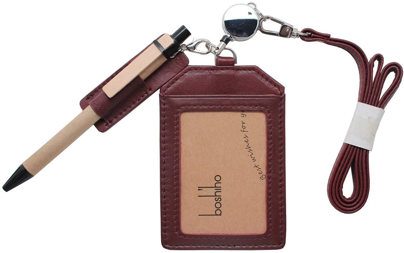 Boshiho RFID Blocking Card Holder Genuine Leather Ghana - View #8