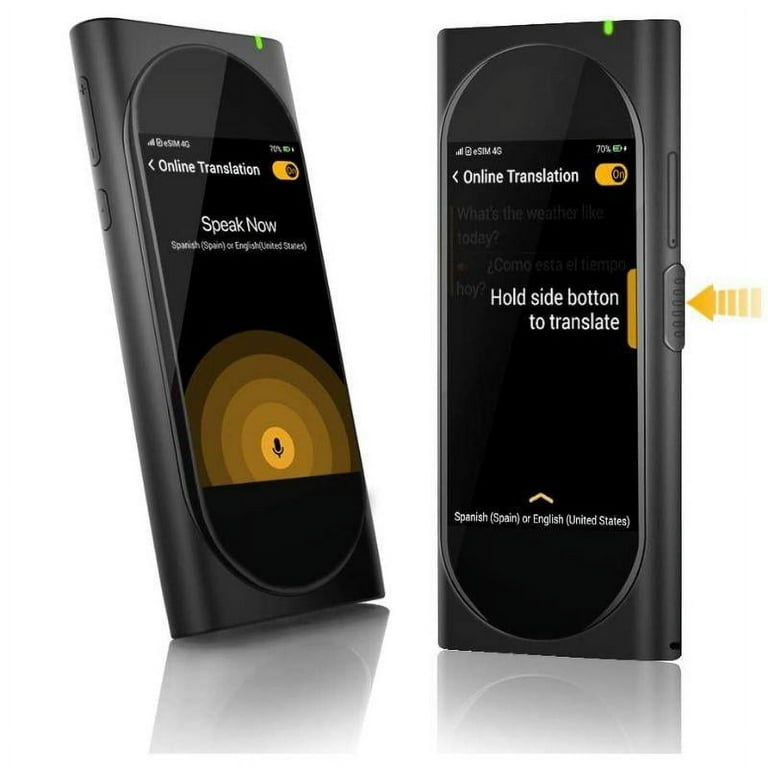 Langogo Genesis AI Translator Device with Voice Recorder