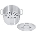thumbnail image 2 of Tamale Steamer Vaporera Stock Pot Premium Aluminum 52 Qt Tamalera 13 Gallons, 2 of 2