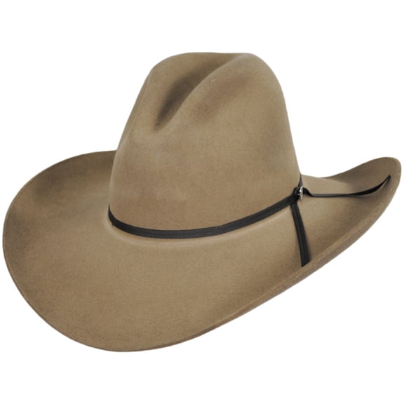 John Wayne Peacemaker Wool Felt Western Hat - 7 - Stone