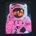 thumbnail image 3 of Astronaut Moon Walk Men's Graphic Print Short Sleeve T-Shirt (XL), 3 of 4