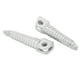 thumbnail image 3 of Pedales, Reposapiés Traseros De Diseño Elegante Plateado A Prueba De Desgaste De Alta Resistencia Para Motocicleta ANGGREK Motorcycle Foot Pedals, 3 of 8