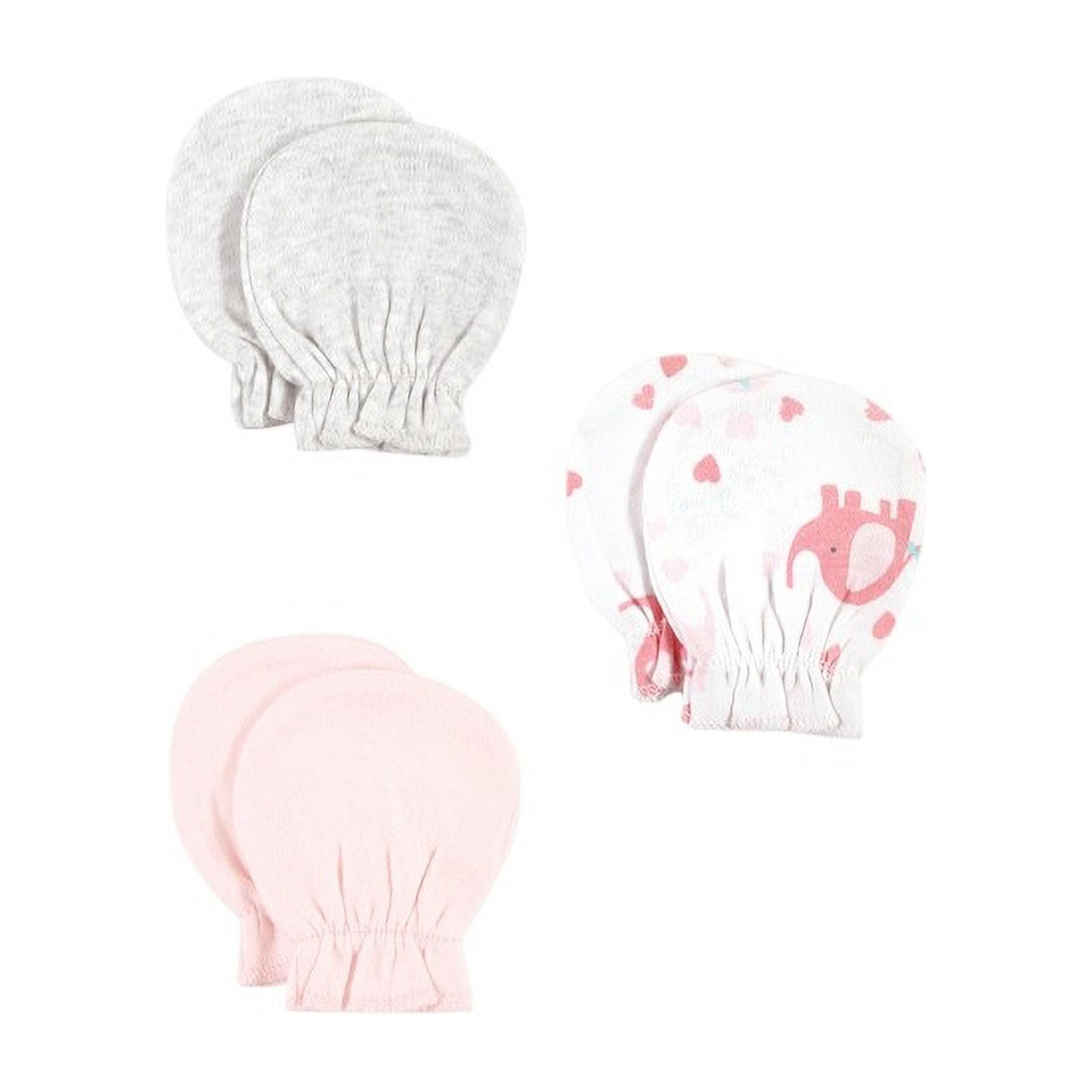 Luvable Friends Infant Girl Layette Baby Starter Set 25pc, Girl Basic Elephant, 0-6 Months