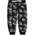 thumbnail image 1 of Disney Mickey Mouse Jogger Pants for Kids, Drawstring Elastic Sweatpants, 1 of 3