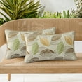 thumbnail image 3 of Supdurplus Outdoor Sunbrella Decorative Pillows Pack of 4, 20" x 12" Outdoor Pillow Set for Couch Bed Throw Patio Sofa, Momento Spring, 3 of 7