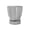 Chrome, variant on Accent Table - Drum - Side - End - Nightstand - Lamp - Bedroom - Chrome Metal