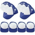 thumbnail image 4 of Milisten 10Pcs Blue Mesh Design Baseball Hats for Men Women with Polyester and Sponge for Daily Wear, 4 of 8