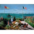 thumbnail image 2 of CafePress - The Terrace At Sainte Adresse, 1867 By Claude Mone - 11 oz Ceramic Mug - Novelty Coffee Tea Cup, 2 of 4