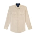 thumbnail image 4 of Camisa de franela para hombre Izod Stratton de manga larga con botones, color Crockery, talla pequeña, 4 of 4