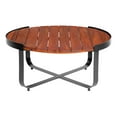 thumbnail image 6 of Homy Casa Outdoor Table, Elegant Patio & Garden Centerpiece for Relaxation & Gatherings, Brown, 6 of 7