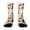 Khaki, variant on 2 PC Funny Socks for Women Men Cute Novelty Ghost Pumpkin Graphic Athletic Long Tube Socks Soccer Yoga Softball Hiking Running Crew Socks Yellow