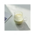thumbnail image 6 of 300/550ml Japanese Stripe Milk Jug Heat-resistantn Glass Cup With Handle Coffee Milk Tea Separator Fair Cup Home Cafe Drinkware Gift, 6 of 8
