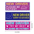 thumbnail image 3 of New Driver Magnet for Car - Animal New Driver Sticker Magnetic Reflective Magnetic Bumper Stickers Decal Sign Please Be Patient Safety Signs for Student Driving Learner Car Accessories, 3 of 8