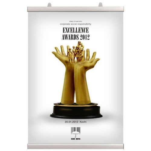 MT Displays Newage Poster Clamp Set