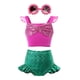 thumbnail image 5 of Disney-traje de baño de La Sirenita Ariel para niña, conjunto de 2 piezas de Minnie Mouse, princesa Blancanieves, Rapunzel, Bikini para playa, 5 of 5