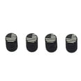 thumbnail image 3 of jiaping 4xUSA American Flag - Tire Rim Valve Stem Caps - Aluminum Black 4 Pcs, 3 of 6