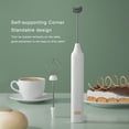 thumbnail image 2 of Kearding Batidor de huevos Mezclador eléctrico Gadget de cocina Crema Artesanía Utensilios de cocina de larga duración Ajustable 4 engranajes Agitador Electrodomésticos Blanco Kearding HA082650-01B, 2 of 6